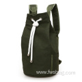 Large capacity factory price durable sport canvas drawstring bag And Gym Backpack for Travel